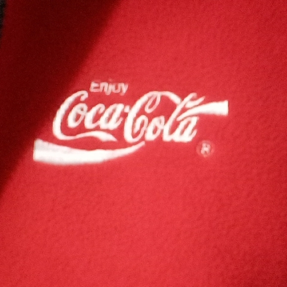 Marv Holland Coca-Cola black and red vintage work jacket zip out fleece jacket - Picture 8 of 12